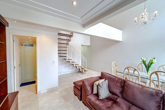 Sala de apartamento à venda com 3 quartos, 160m² em Vila Gomes Cardim, São Paulo
