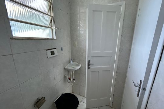 Banheiro de apartamento à venda com 1 quarto, 37m² em Engenho Novo, Rio de Janeiro