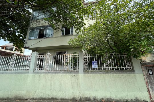 Fachada + plaquinha de apartamento à venda com 1 quarto, 37m² em Engenho Novo, Rio de Janeiro