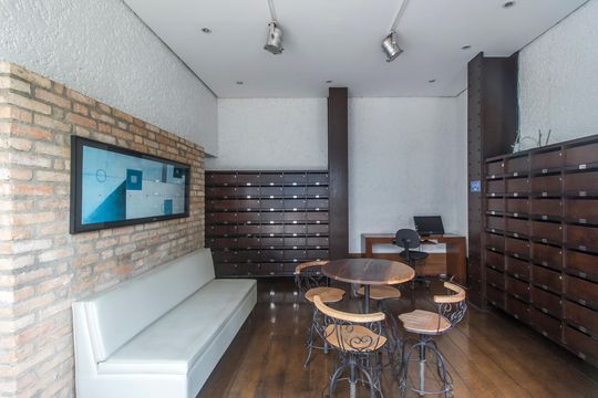 Área comum de apartamento para alugar com 1 quarto, 55m² em A Industrial, Barueri