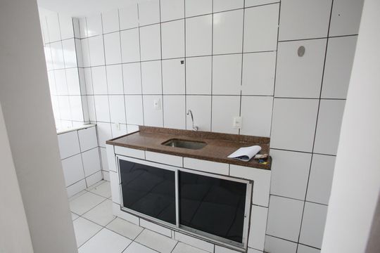 Cozinha de apartamento para alugar com 2 quartos, 55m² em Taquara, Rio de Janeiro