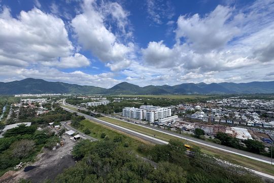 Varanda - Vista de apartamento à venda com 3 quartos, 82m² em Recreio dos Bandeirantes, Rio de Janeiro