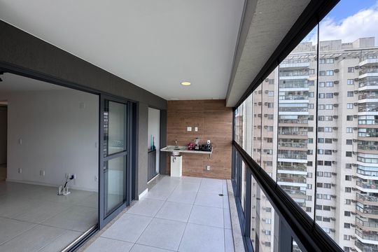 Varanda de apartamento à venda com 3 quartos, 82m² em Recreio dos Bandeirantes, Rio de Janeiro