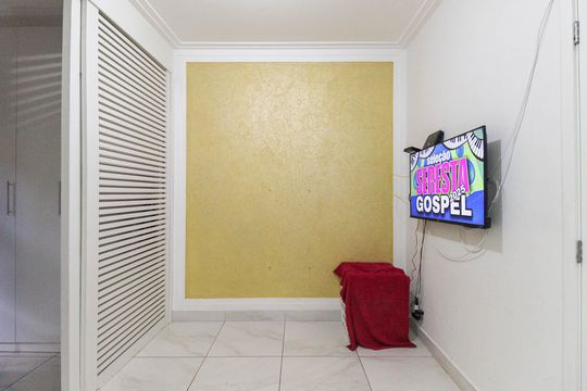 Sala - Cozinha de kitnet/studio para alugar com 1 quarto, 28m² em Vila Campanela, São Paulo