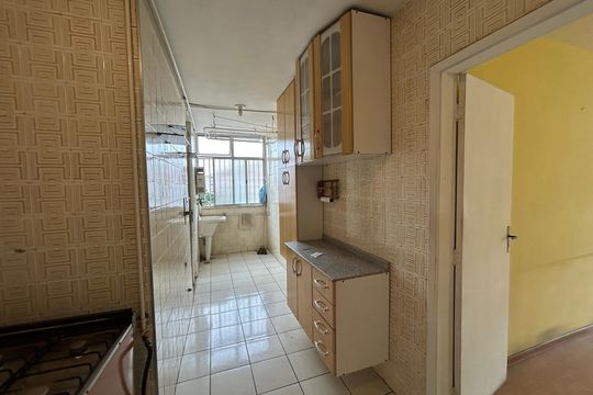 Cozinha de apartamento à venda com 2 quartos, 59m² em Lins de Vasconcelos, Rio de Janeiro