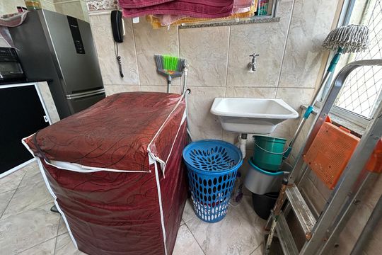 Área de Serviço de apartamento à venda com 2 quartos, 65m² em Inhaúma, Rio de Janeiro