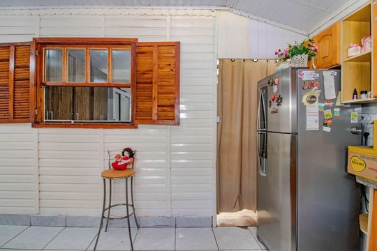 Cozinha  de casa à venda com 3 quartos, 140m² em Santa Rosa de Lima, Porto Alegre