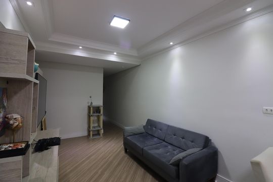 Sala de apartamento à venda com 3 quartos, 83m² em Vila Euro, São Bernardo do Campo