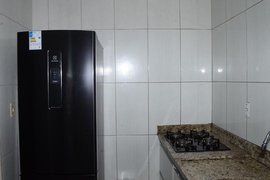 Cozinha e Área de Serviço de apartamento à venda com 2 quartos, 46m² em São Gabriel, Belo Horizonte