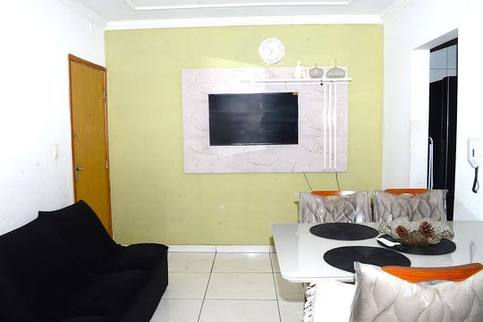 Sala de apartamento à venda com 2 quartos, 46m² em São Gabriel, Belo Horizonte