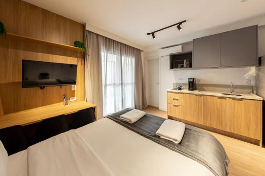 Kitnet/Studio para alugar com 1 quarto, 33m² em Jardim das Acacias, São Paulo