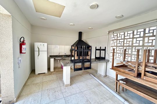Área comum - Churrasqueira de apartamento à venda com 2 quartos, 42m² em Vila Galvão, Guarulhos