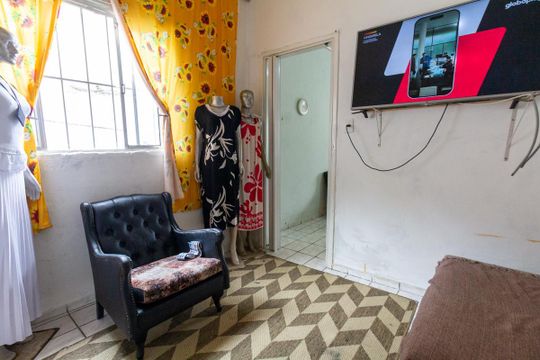 Sala de casa para alugar com 1 quarto, 183m² em Vila Santana, São Paulo