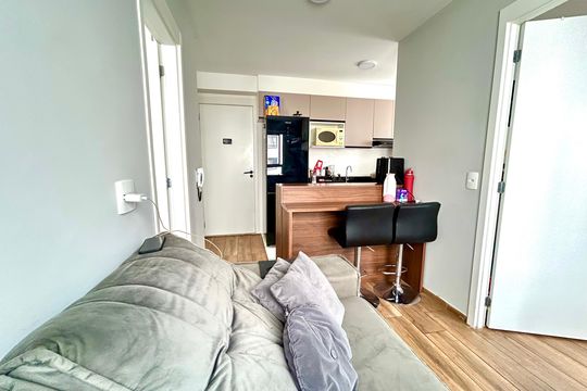 Sala de apartamento à venda com 2 quartos, 36m² em Vila Flora, Guarulhos