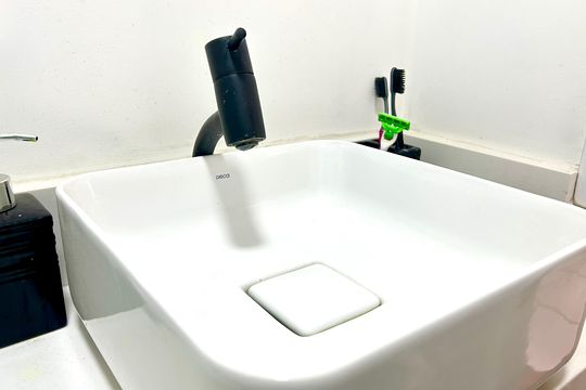 Banheiro  de apartamento à venda com 2 quartos, 36m² em Vila Flora, Guarulhos