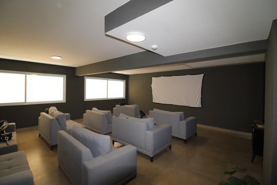 Área Comum - Cinema de kitnet/studio para alugar com 1 quarto, 24m² em Santana, São Paulo