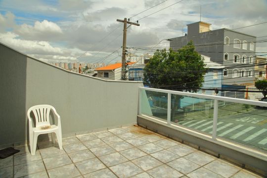 Varanda Suíte 4  de casa à venda com 4 quartos, 125m² em Jardim Montreal, São Bernardo do Campo