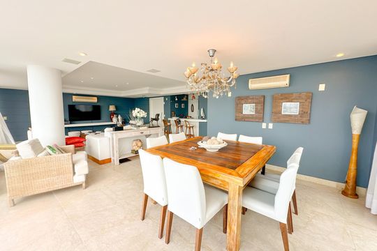 Sala de Jantar de apartamento para alugar com 4 quartos, 423m² em Canasvieiras, Florianópolis