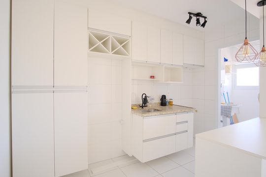 Cozinha de apartamento para alugar com 2 quartos, 60m² em Vila Gomes Cardim, São Paulo