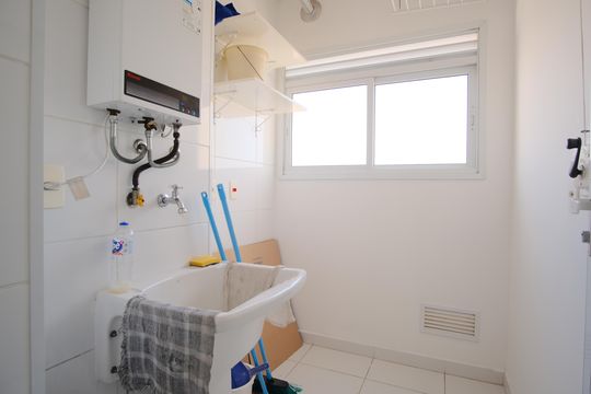 Área de Serviço de apartamento para alugar com 2 quartos, 60m² em Vila Gomes Cardim, São Paulo