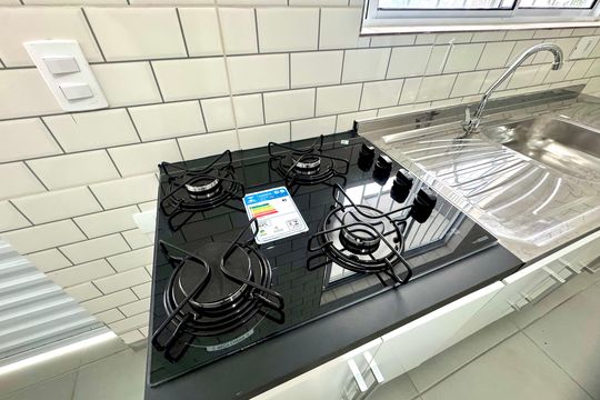 Sala/Cozinha de apartamento para alugar com 1 quarto, 22m² em Portal dos Gramados, Guarulhos