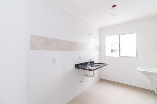 Cozinha de apartamento à venda com 2 quartos, 43m² em Artur Alvim, São Paulo