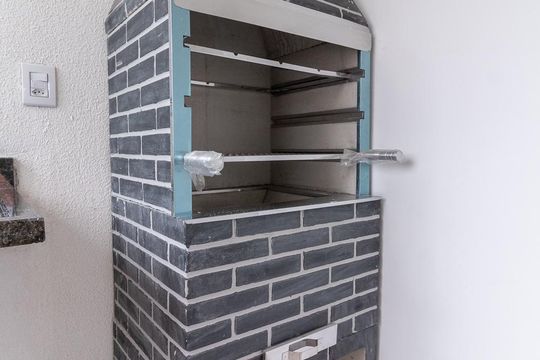 Área gourmet de apartamento à venda com 2 quartos, 43m² em Artur Alvim, São Paulo