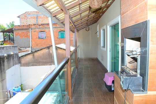 Área gourmet de casa de condomínio para alugar com 2 quartos, 110m² em São Gabriel, Belo Horizonte