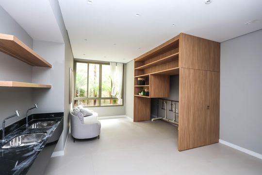 Lavanderia de kitnet/studio à venda com 1 quarto, 26m² em Vila Deodoro, São Paulo