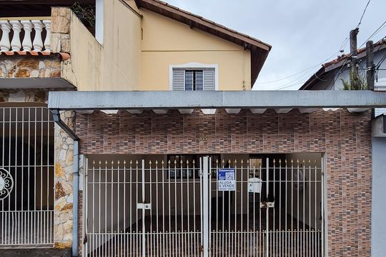 Fachada de casa à venda com 2 quartos, 156m² em Vila Jerusalem, São Bernardo do Campo
