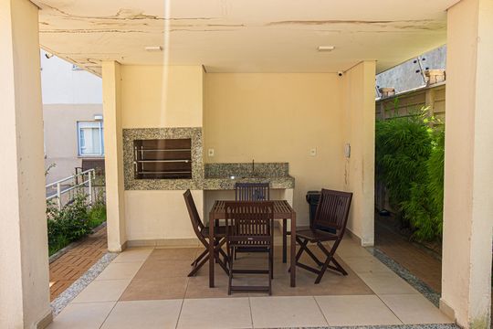 Área comum - Churrasqueira de apartamento à venda com 1 quarto, 26m² em Jardim Cidalia, São Paulo