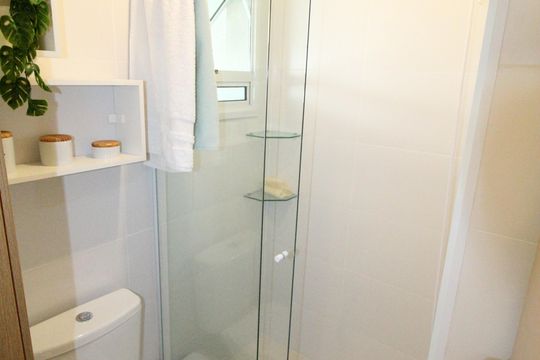 Quarto / Banheiro de apartamento para alugar com 1 quarto, 40m² em Altos do Esplanada, São José dos Campos