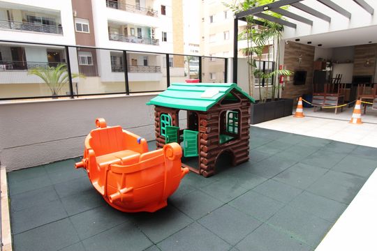 Área comum - Playground de apartamento para alugar com 1 quarto, 40m² em Altos do Esplanada, São José dos Campos