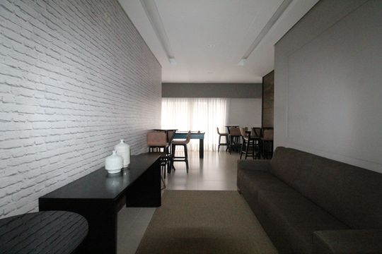 Área comum - Salão de Festas de apartamento para alugar com 1 quarto, 40m² em Altos do Esplanada, São José dos Campos