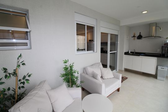 Sacada de apartamento para alugar com 1 quarto, 40m² em Altos do Esplanada, São José dos Campos