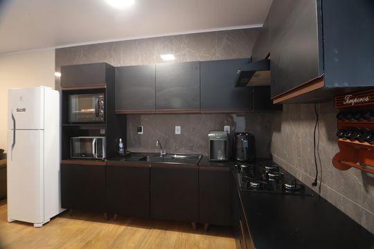 Cozinha de casa à venda com 3 quartos, 200m² em Harmonia, Canoas