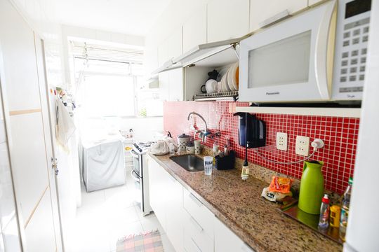 Cozinha de apartamento à venda com 3 quartos, 100m² em Tijuca, Rio de Janeiro