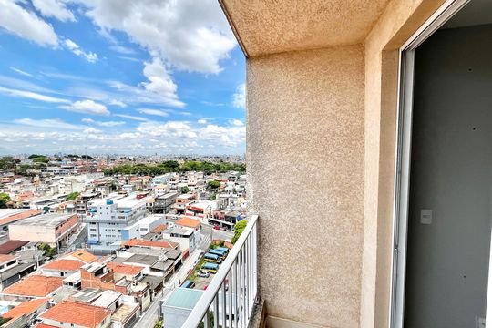 Varanda da Sala de apartamento à venda com 2 quartos, 50m² em Vila Pita, São Paulo