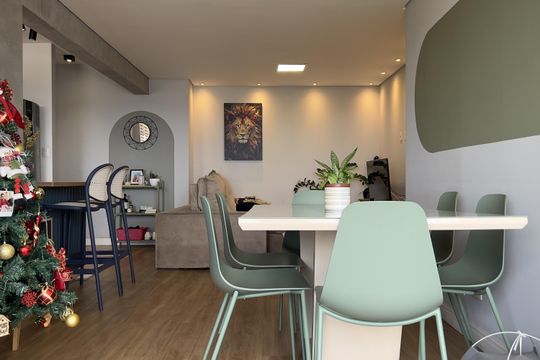 Sala de apartamento para alugar com 2 quartos, 76m² em Vila Antonieta, Guarulhos
