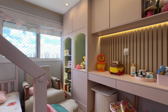 Quarto de apartamento para alugar com 2 quartos, 76m² em Vila Antonieta, Guarulhos