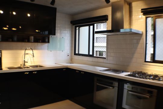 Cozinha de apartamento à venda com 3 quartos, 177m² em Alphaville Industrial, Barueri
