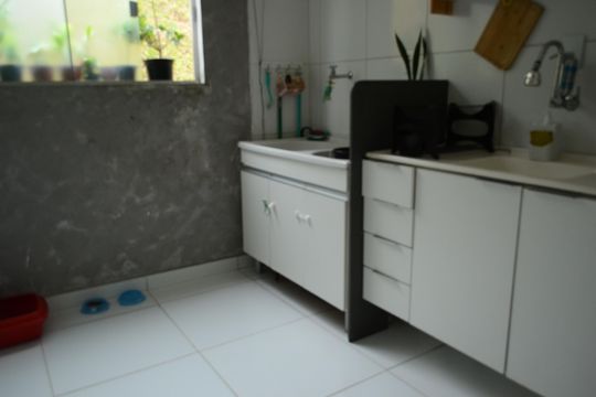 Cozinha  de apartamento para alugar com 2 quartos, 57m² em Parque Residencial Casa Branca, Suzano