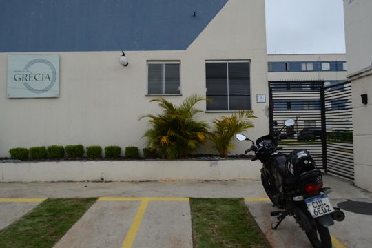Fachada do Prédio de apartamento para alugar com 2 quartos, 57m² em Parque Residencial Casa Branca, Suzano