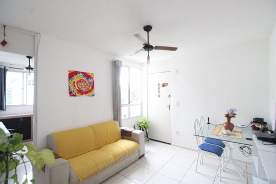 Sala de apartamento à venda com 2 quartos, 44m² em Anil, Rio de Janeiro