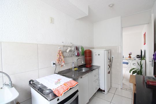 Cozinha de apartamento à venda com 2 quartos, 44m² em Anil, Rio de Janeiro