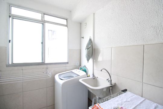 Área de serviço de apartamento à venda com 2 quartos, 44m² em Anil, Rio de Janeiro