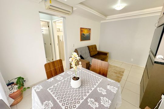 Sala de Jantar de apartamento para alugar com 2 quartos, 66m² em Canasvieiras, Florianópolis