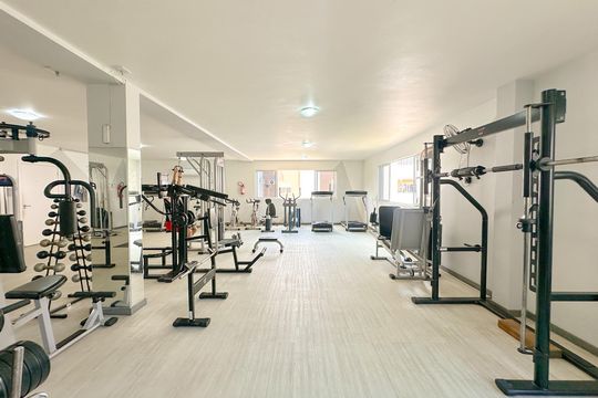 Área comum - Academia de apartamento para alugar com 2 quartos, 66m² em Canasvieiras, Florianópolis