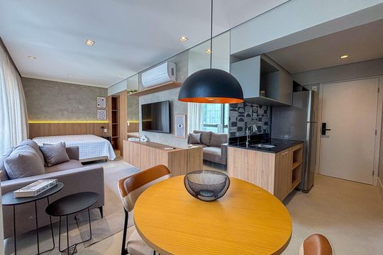 Apartamento à venda com 1 quarto, 32m² em Pinheiros, São Paulo