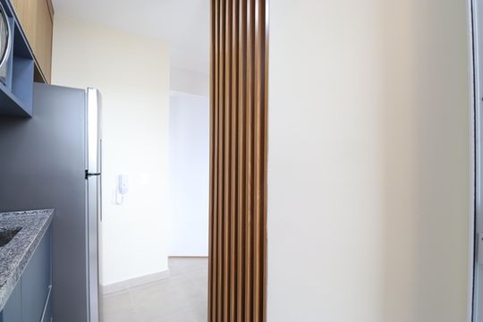 Cozinha de apartamento para alugar com 2 quartos, 39m² em Boaçava, São Paulo
